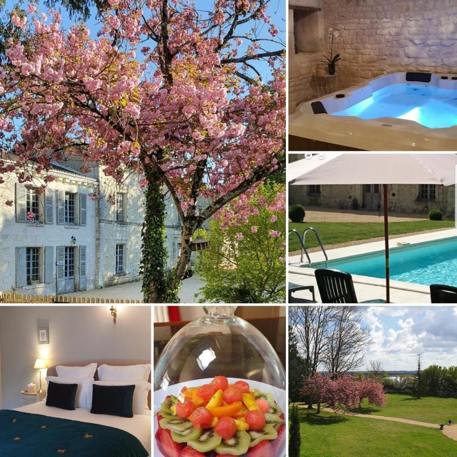 L'Olivier Villa Monts-sur-Guesnes Bagian luar foto